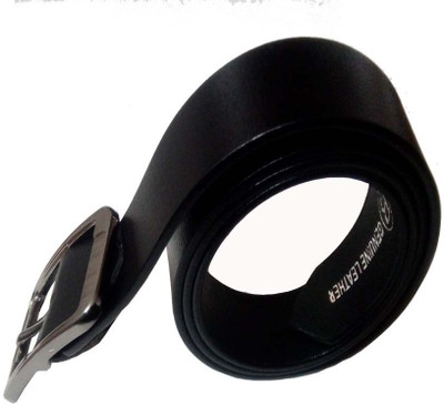 

BABA BLESSINGS Men Formal Black Genuine Leather Belt