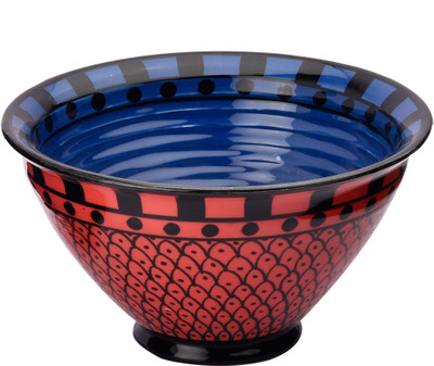 

Amber Shine Popcorn Bowl Ceramic Bowl(Multicolor, Pack of 1)