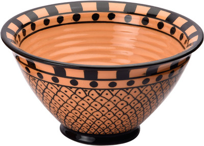 

Amber Shine Popcorn Bowl Ceramic Bowl(Multicolor, Pack of 1)