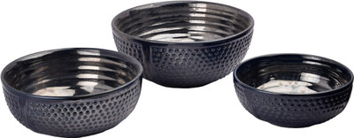 

Amber Shine Bowl Ceramic Bowl(Multicolor, Pack of 3)