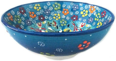 

Shrih Traditional Handmade Decorative Ceramic Bowl(Multicolor)