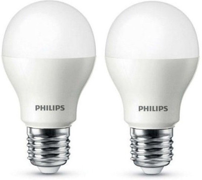 

Philips 9 W Standard E27 LED Bulb(White, Pack of 2)