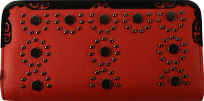 

Glitters Online Casual Red Clutch