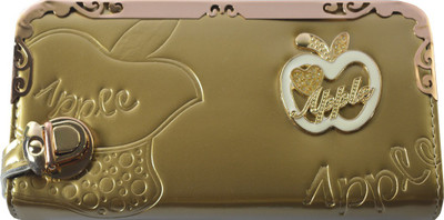 

Glitters Online Casual Gold Clutch