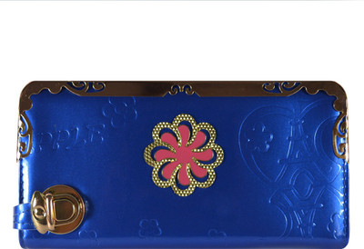 

Glitters Online Casual Blue Clutch