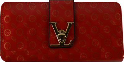 

Glitters Online Casual Red Clutch