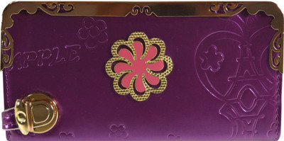 

Glitters Online Casual Purple Clutch