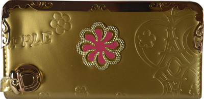 

Glitters Online Casual Gold Clutch