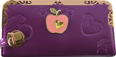 

Glitters Online Casual Purple Clutch