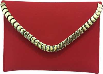 

Byoe Casual Red Clutch