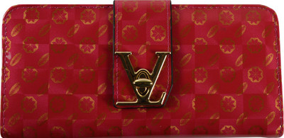 

Glitters Online Casual Maroon Clutch