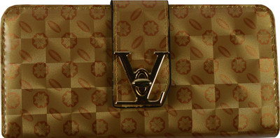 Glitters Online Casual Gold Clutch