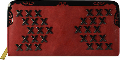 

Glitters Online Casual Red Clutch