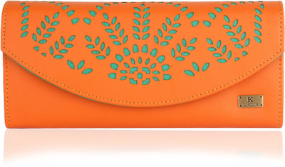 

K London Casual Orange Clutch