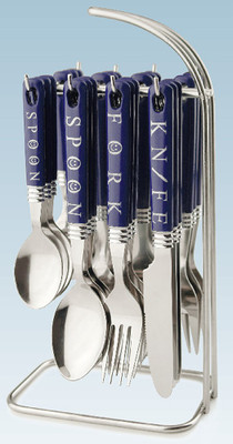 

Aviva Steel Cutlery Set(Pack of 24)
