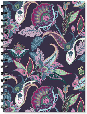

100yellow A5 Notebook(Notebook | Printed Note book | Designer Wire Bound Ruled Paper Sheets Personal and Office Stationary Notebooks Diary-1 Piece (170 Pages,Purple), Multicolor)
