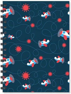 

100yellow A5 Notebook(Notebook | Printed Note book | Designer Wire Bound Ruled Paper Sheets Personal and Office Stationary Notebooks Diary-Ideal for Kids, Multicolor)