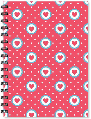 

100yellow A5 Notebook(Notebook | Printed Note book | Designer Wire Bound Ruled Paper Sheets Personal and Office Stationary Notebooks Diary-1 Piece (170 Pages,Pink), Multicolor)