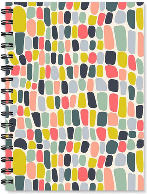 

100yellow A5 Notebook(Notebook | Printed Note book | Designer Wire Bound Ruled Paper Sheets Personal and Office Stationary Notebooks Diary-Ideal for Kids, Multicolor)