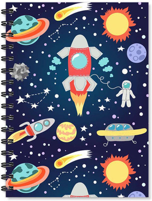 

100yellow A5 Notebook(Notebook | Printed Note book | Designer Wire Bound Ruled Paper Sheets Personal and Office Stationary Notebooks Diary-Ideal for Kids, Multicolor)