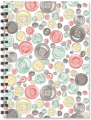 

100yellow A5 Notebook(Notebook | Printed Note book | Designer Wire Bound Ruled Paper Sheets Personal and Office Stationary Notebooks Diary-Ideal for Kids, Multicolor)