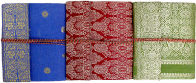 

echoindia A6 Diary(Handicrafts leather diary, Multicolor, Pack of 3)