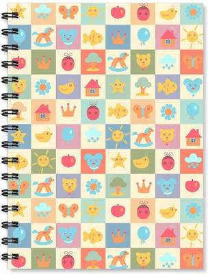 

100yellow A5 Notebook(Notebook | Printed Note book | Designer Wire Bound Ruled Paper Sheets Personal and Office Stationary Notebooks Diary-1 Piece (170 Pages), Multicolor)