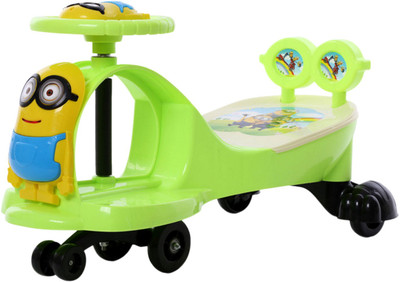 

Delia Car Non Battery Operated Ride On(Green)