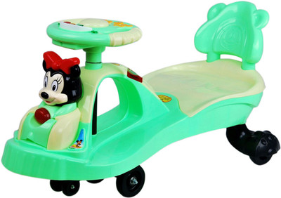 

Delia Car Non Battery Operated Ride On(Green)