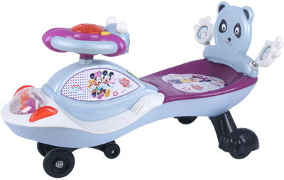 

Delia Car Non Battery Operated Ride On(Grey)
