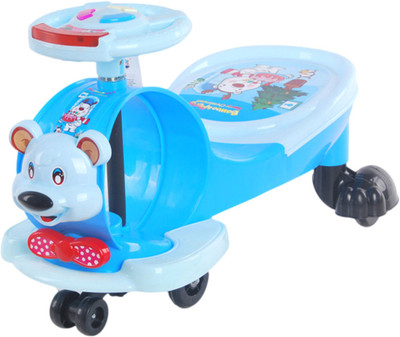 

Delia Car Non Battery Operated Ride On(Blue)