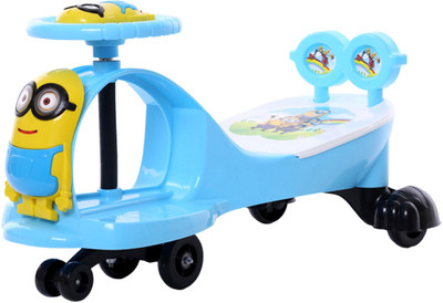

Delia Car Non Battery Operated Ride On(Blue)