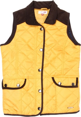 U.S. POLO ASSN. Sleeveless Solid Girls Jacket