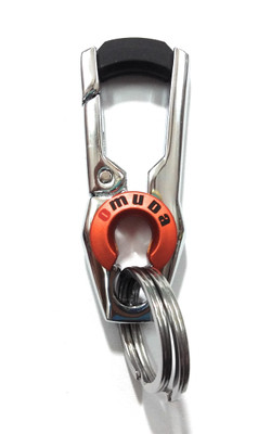 

kausal kf OMUDA METALIC ORANGE IMPORTED HOOK KEYCHAIN/KEY RING Key Chain