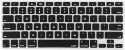 Gripp BEST QUALITY MacBook Pro 13.3-Inch with Retina Display, MacBook Pro 15-Inch with Retina Display, MacBook Air 13-Inch, MacBook Pro 13.3-Inch Keyboard Skin(Black)