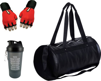 

Hyper Adam Heritage Look Gym Bag And Gym Glove With Wrist Support Combo Gym & Fitness Kit