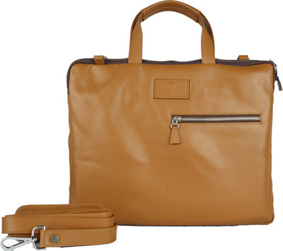 

Tan Luzo 13 inch Laptop Messenger Bag(Tan)