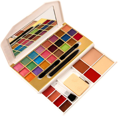 

Mars Makeup Kit 24 eyeshadow,2 blusher,2 compact powder,4lipgloss,1eyepencil