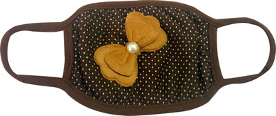 

Blinkin anit dust pollution mask for girls / women (Brown) Mask