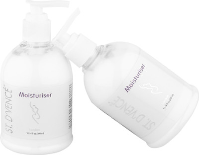 

ST. D'VENCÉ Body Moisturiser For All Skin Types Enriched With Aloe Vera & Vitamin E - London (U.k) (Pack of 2)(600 ml)