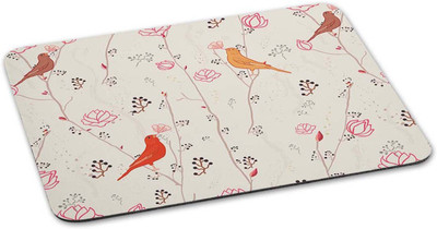 

100yellow Mouse pad | Bird Printed Mouse Pad | Designer High Quality Anti Skid Mouse Pad For Desktop and Laptop Computer- Pack Of 1- Ideal For Kids Room Mousepad(Multicolor)