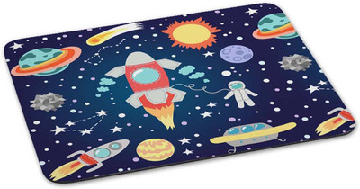 

100yellow Mouse pad | Printed Mouse Pad Designer High Quality Anti Skid Mouse Pad For Desktop and Laptop Computer- Ideal For Kids Room Mousepad(Multicolor)
