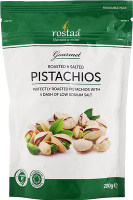 

Rostaa Roasted and Salted Pistachios(200 g, Pouch)