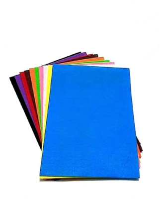 

Selection World Art & Craft Plain Felt A4 Craft paper(Set of 10, Assorted)