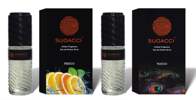 

sugacci Fresco + Tocco Eau de Perfume for men and women 50ml x 2 Perfumes Eau de Parfum - 100 ml(For Men & Women)