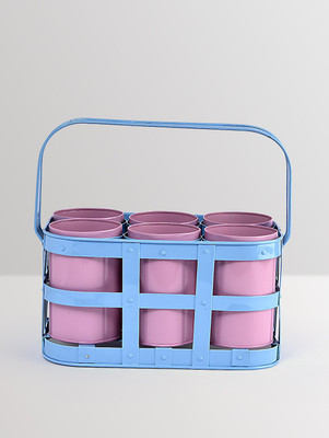 

Height Of Designs Plant Container Set(Pack of 7, Metal)