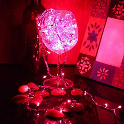 

A To Z Traders 300 inch Pink Rice Lights(Pack of 2)
