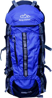 

Navyug Mountain 75L Royal Blue Hiking Backpack / Rucksack bag Rucksack - 75 L(Blue)