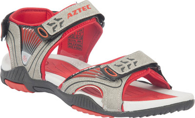 

Aztec Men Grey, Red Sandals