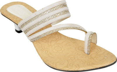 

Altek Women White Heels